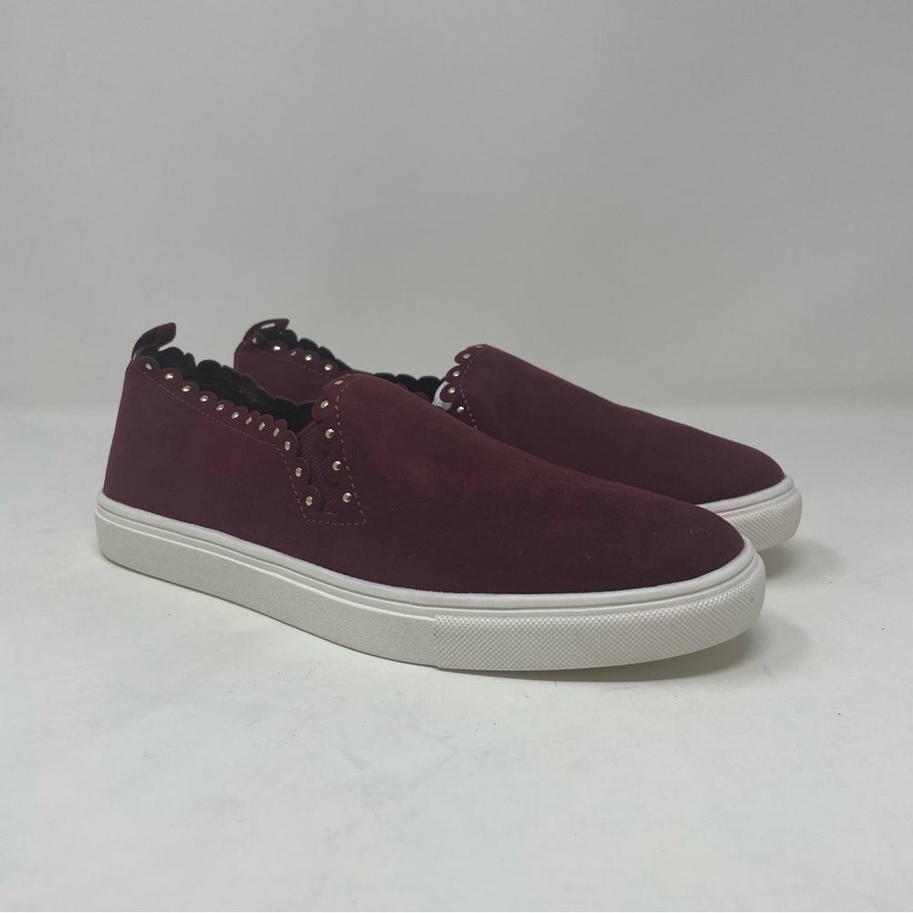 New Stitch Fix Market & Spruce Sophia Scalloped Slip On Sneaker Size 7